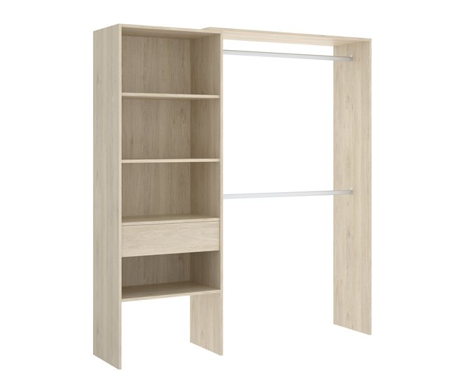 Vestidor con 1 cajón Suite 160 Multicolor