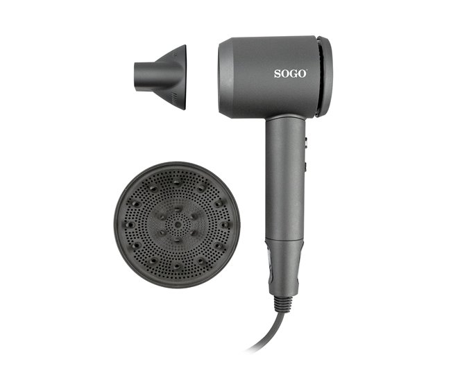 Secador de pelo SOGO SEC-SS-3235 Negro