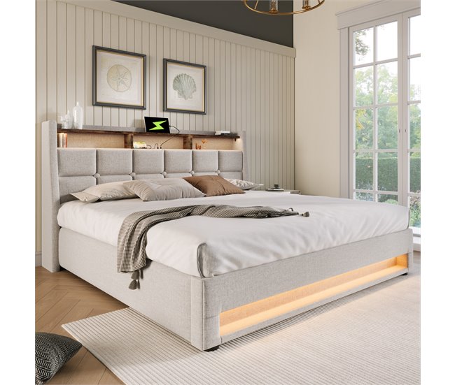 Canapés abatibles Beige