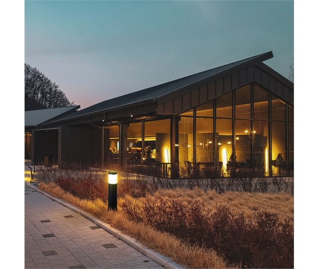 Baliza Para Exterior Aluminio Serie Bugio Gris
