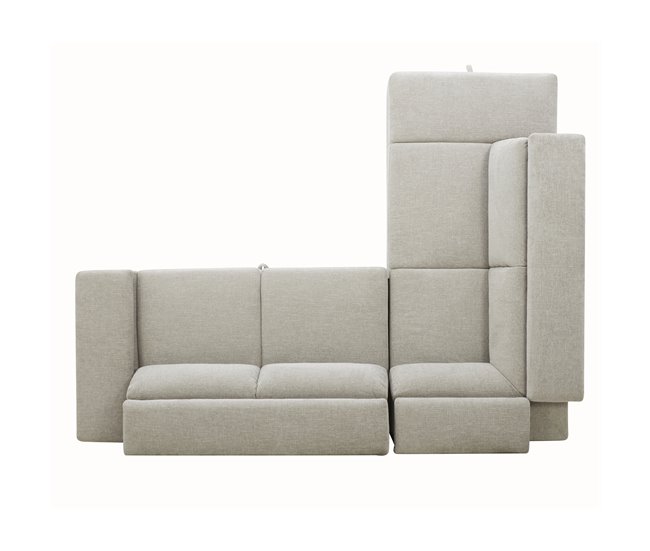 Rinconera con cama SWAN Gris Claro