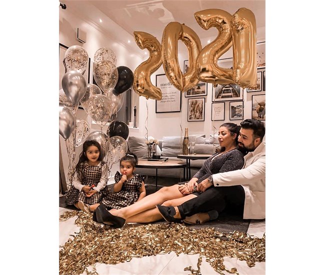 Beliani Conjunto de 2 mesas de centro MELODY Marron