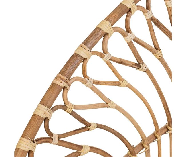 Cabecero de cama de caña Marron