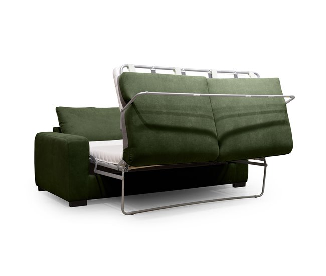 Sofá cama SWEET 2 plazas con apertura italiana Verde