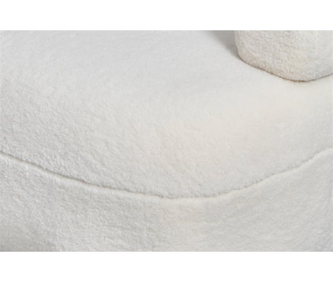 Sillon decorativo color blanco IVORY Blanco
