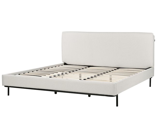 Beliani Cama Poliéster CORIO 193x219 Beige