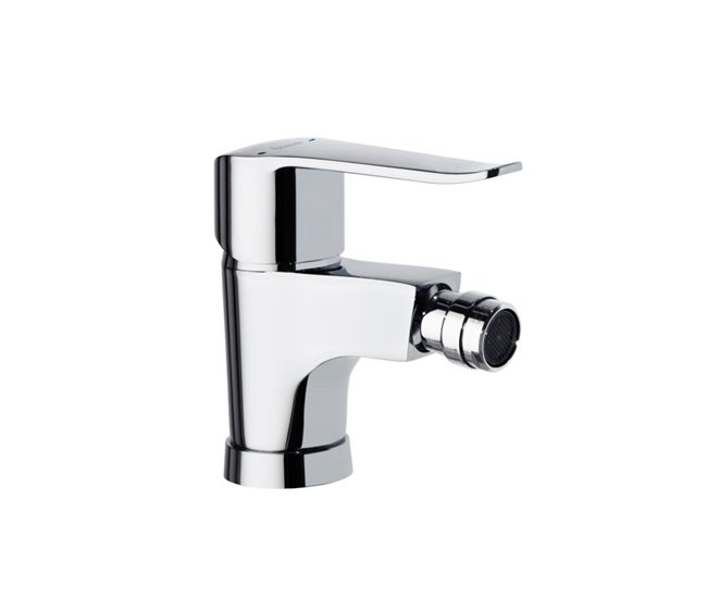 Grifo de Bidé Monomando con Sistema S2 de Ahorro de Agua Cromo