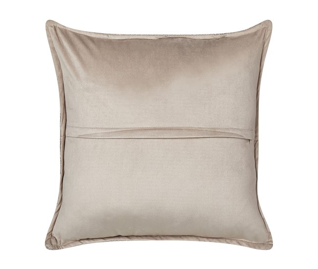 Beliani Cojín decorativo SENECIA 45x45 Beige