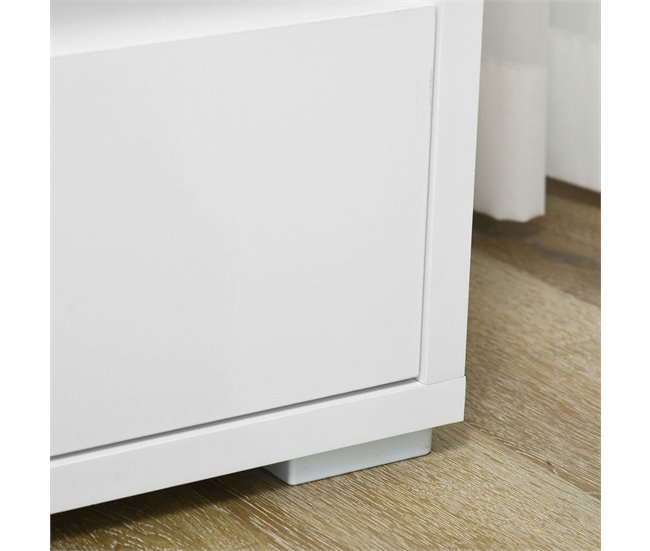 Cómoda para Dormitorio Melamina de Madera HOMCOM Blanco