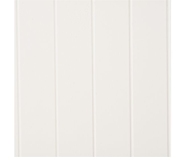 Otomana de Almacenaje Tablero de MDF HOMCOM 81 Blanco