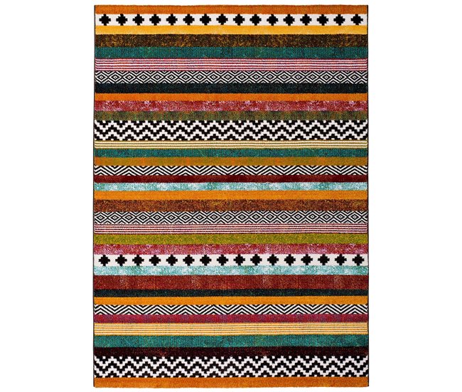Alfombra geométrica MOAR - ATTICGO 120x170 Multicolor