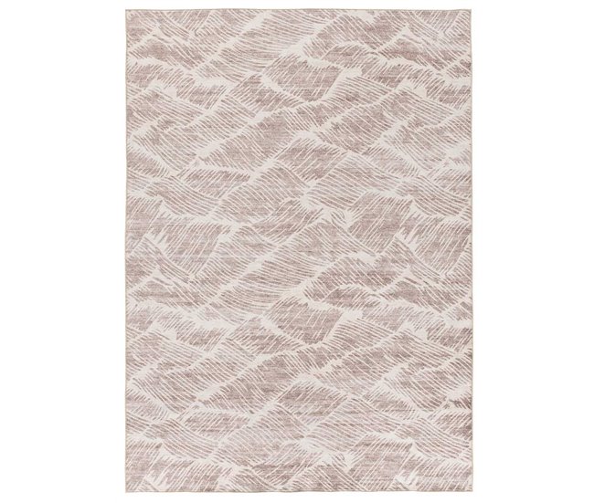 Alfombra vintage impresa CLASS - ATTICGO 140x200 Beige