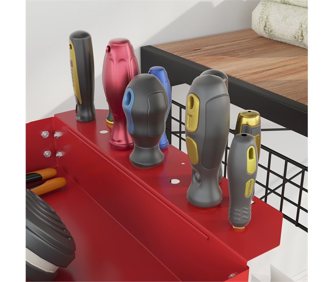 Carro de Herramientas Acero Laminado en Frío DURHAND 83 Azul