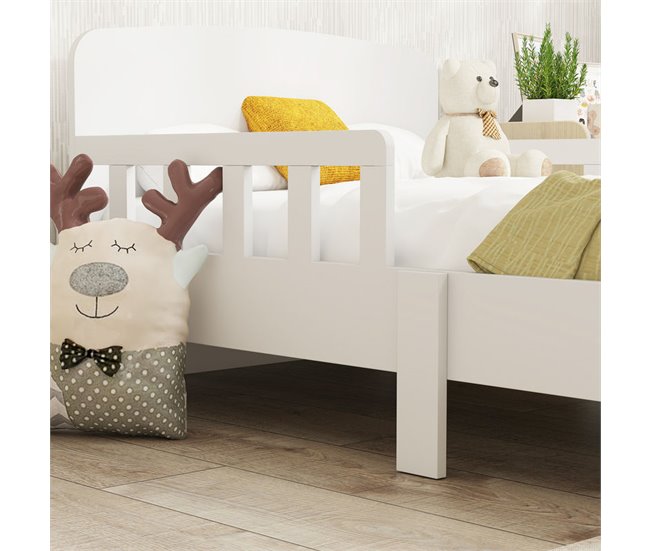 Cama Infantil MDF AIYAPLAY Blanco