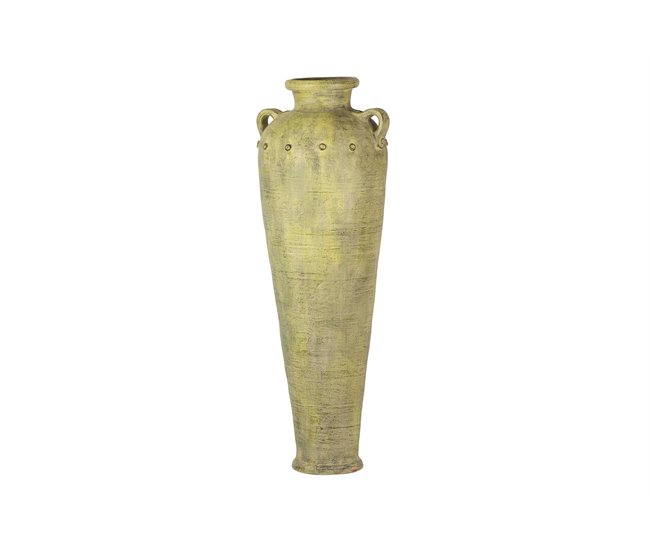 Anfora Terracota Envejecido Amarillo