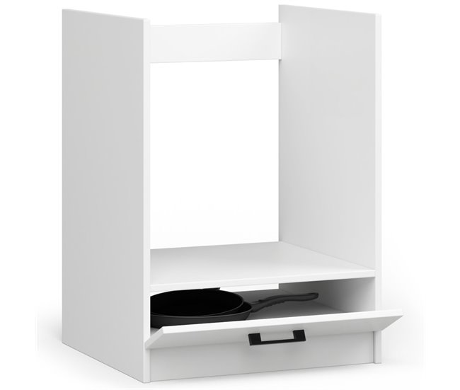 Armario de cocina para horno AKORD S60 OLIWIA 1 estante 60 Blanco
