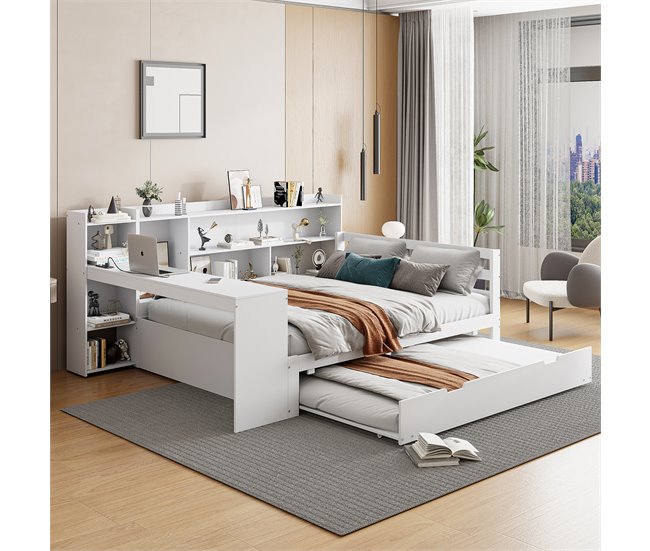 Camas nido 165x245 Blanco