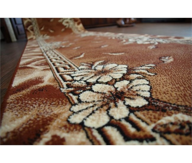Alfombra de pasillo BCF TRIO 120x640 Marron