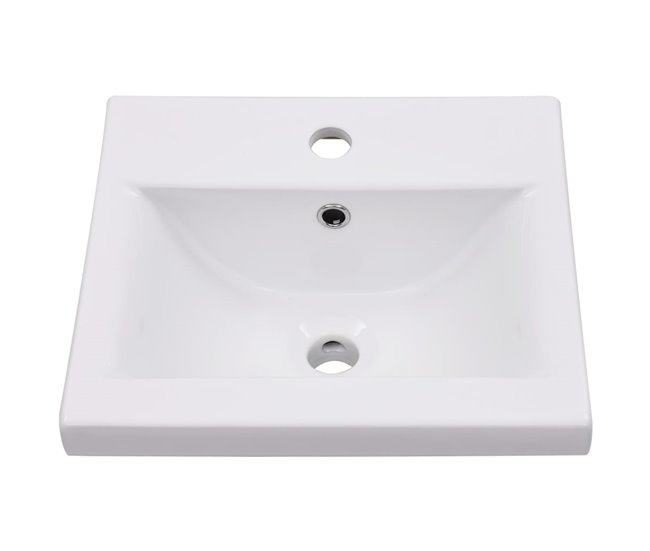 Armario Con Lavabo 42 Blanco Brillo