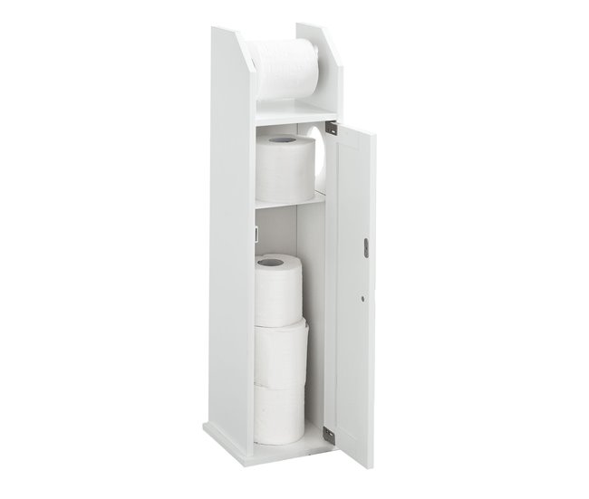 Portarrollo para Papel Higiénico FRG135-W SoBuy Blanco