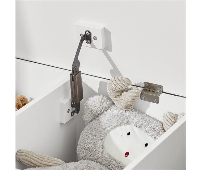 Organizador de Juguetes Multifuncional SoBuy KMB70-W Blanco