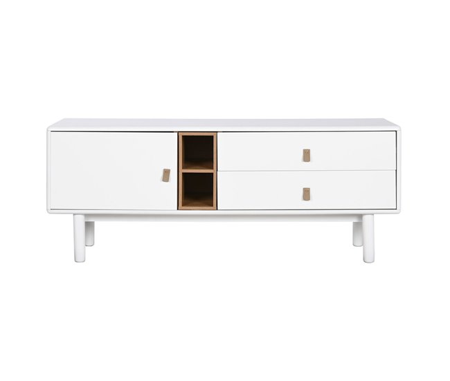 Mueble de TV Blanco/ Madera