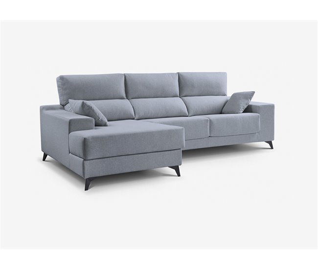Chaise longue NOELIA 3 plazas Azul Claro