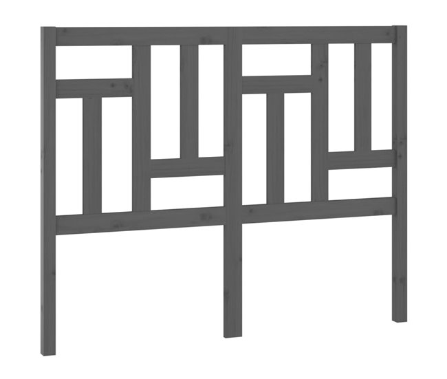 Cabecero cama - Mueble cabecero 125 Gris