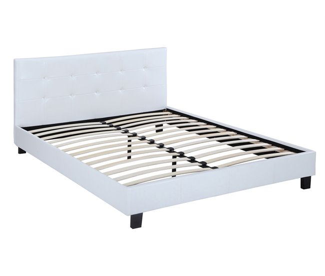 Cama "Julia" 214x167 Blanco