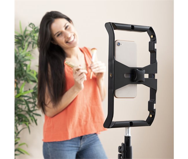 Soporte para Smartphone con Estabilizador Manual STAFECT Negro