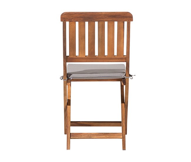 Beliani Conjunto de comedor CENTO Marron