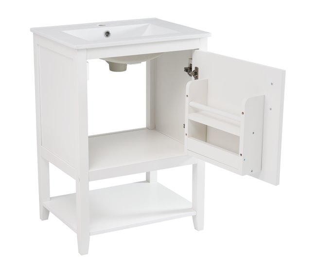 Armarios para baño 61 Blanco