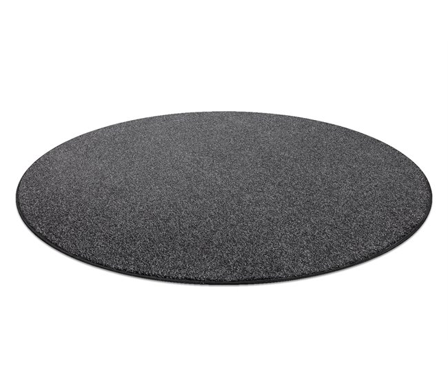 Alfombra EXCELLENCE círculo 141 llanura 170x170 Negro