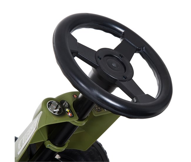 Go-Kart a Pedales para Niño Hierro, plástico HOMCOM Multicolor