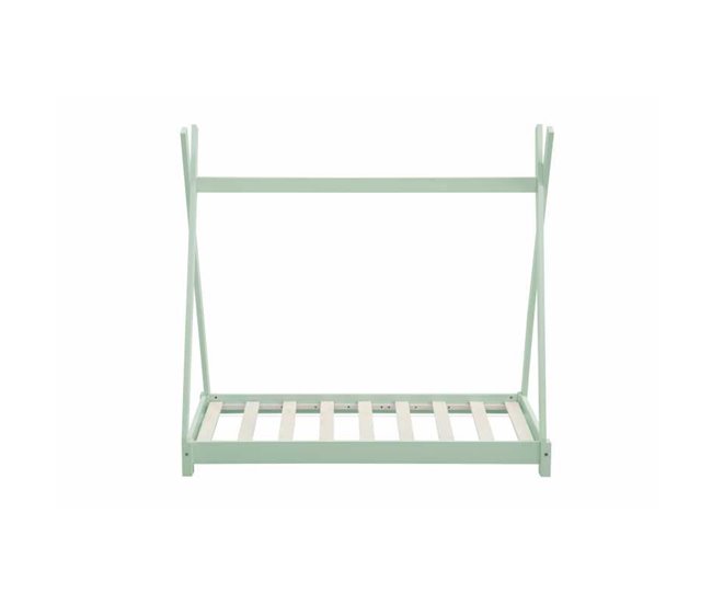 Cama infantil Tipi Tomas 90x190 Verde