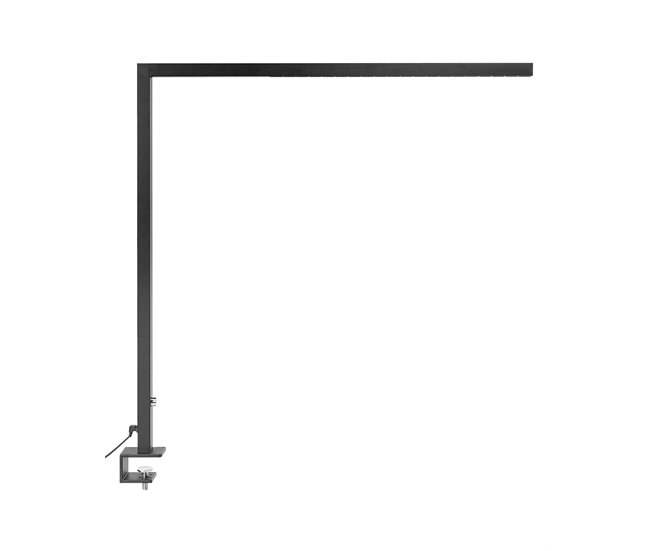 Beliani Lámpara de mesa VOLANS Negro