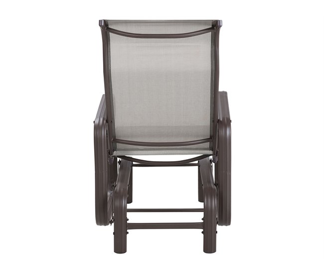 Beliani Sillón BORGIO Marron