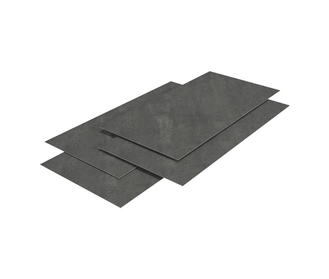 Revestimiento pared Bladel 16 paneles PVC Negro