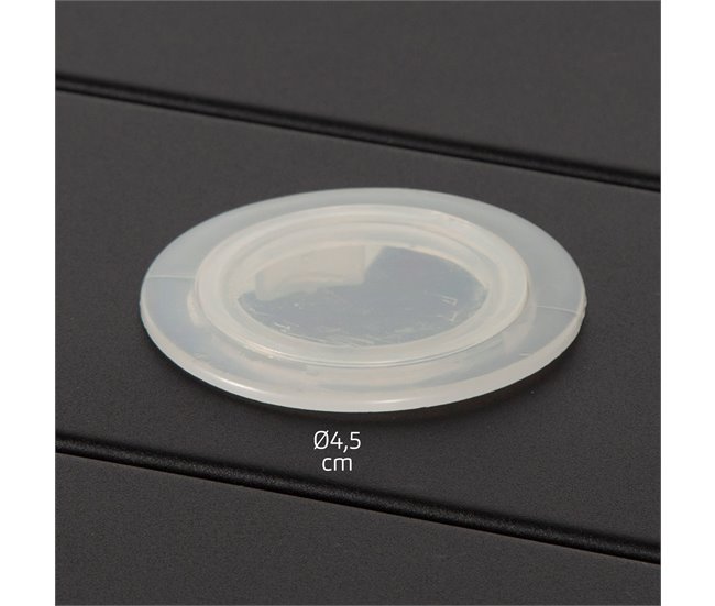 Aktive Mesa plegable de jardín de acero 4 personas Negro