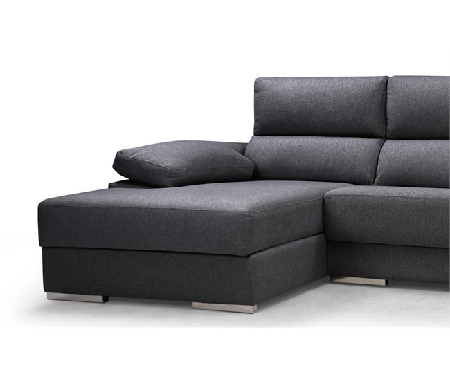 Chaise longue NOEMI Antracita