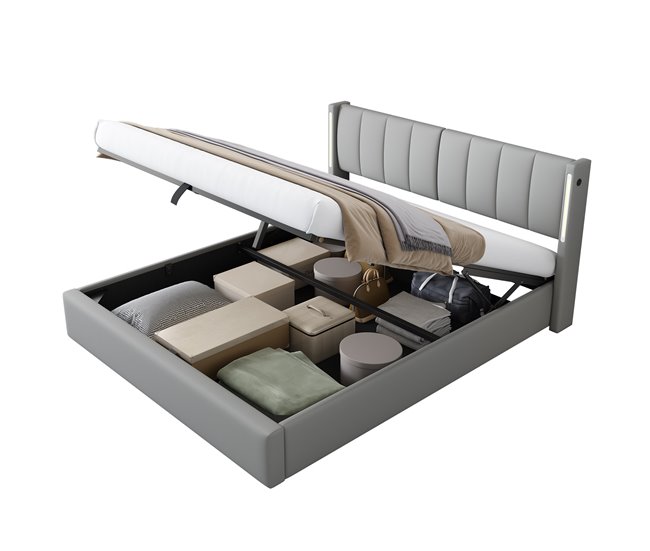 Canapés abatibles Gris