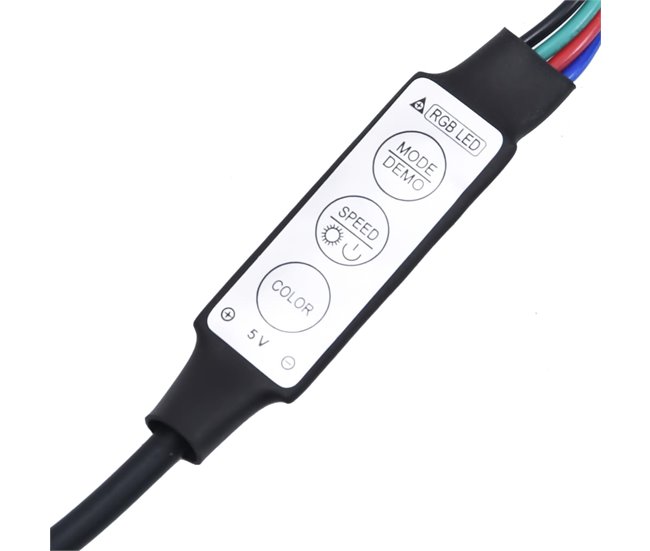 Aparador con luces LED 80 Gris