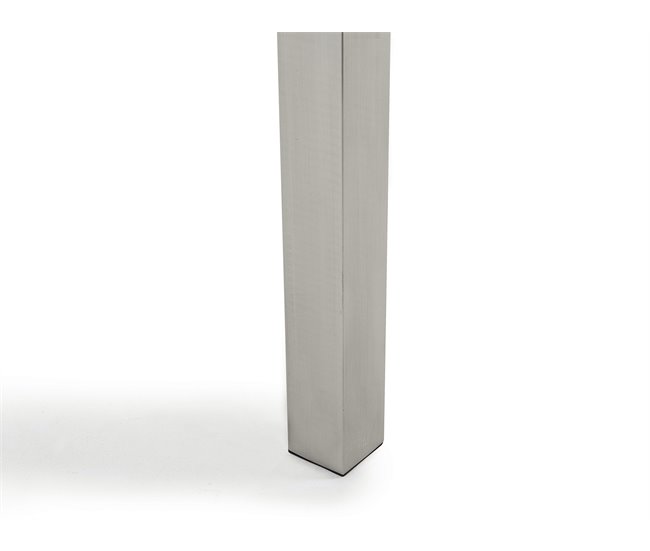 Beliani Mesa de jardín GROSSETO 90x180 Negro