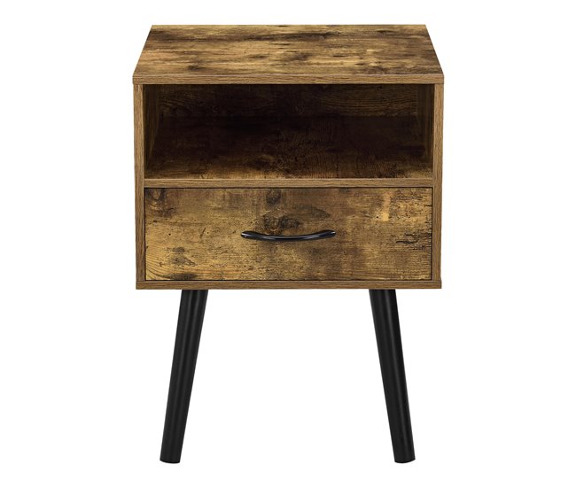 Mesa de Noche Gävle con Cajón aglomerado/madera 42 Madera