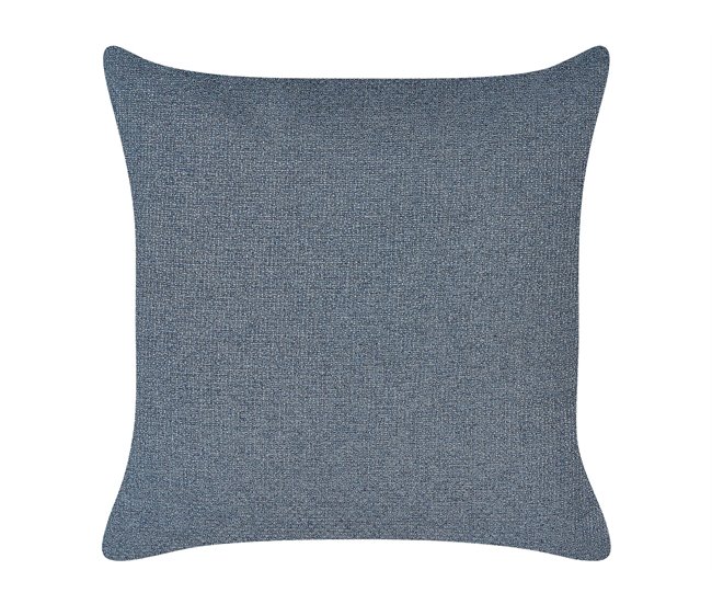 Beliani Chaise longue izquierdo Lino sintético MERI Azul