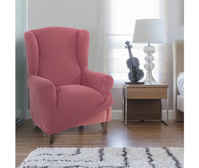 Funda para sillón orejero NIAGARA Rosa