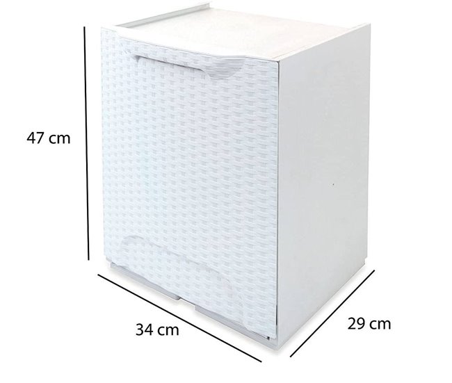 Armário exterior em PVC 34 Blanco