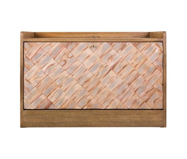 Banqueta Zapatero de madera Natural