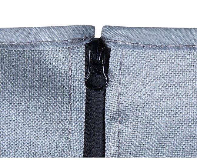 Beliani Cubierta para muebles CHUVA Gris