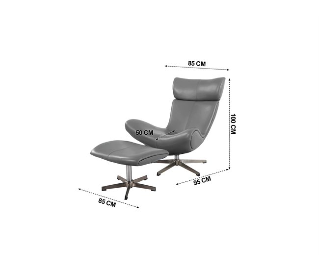 Sillón relax manual BETA  Blanco